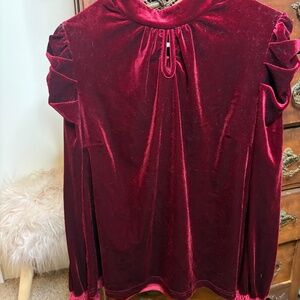 Velvet shirt